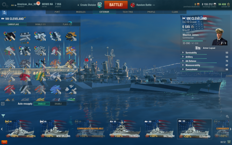 Azur Lane Camo General Game Discussion World Of Warships Official