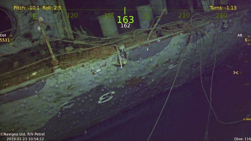 USS Hornet Wreck Discovered - Historical Discussions and Studies ...