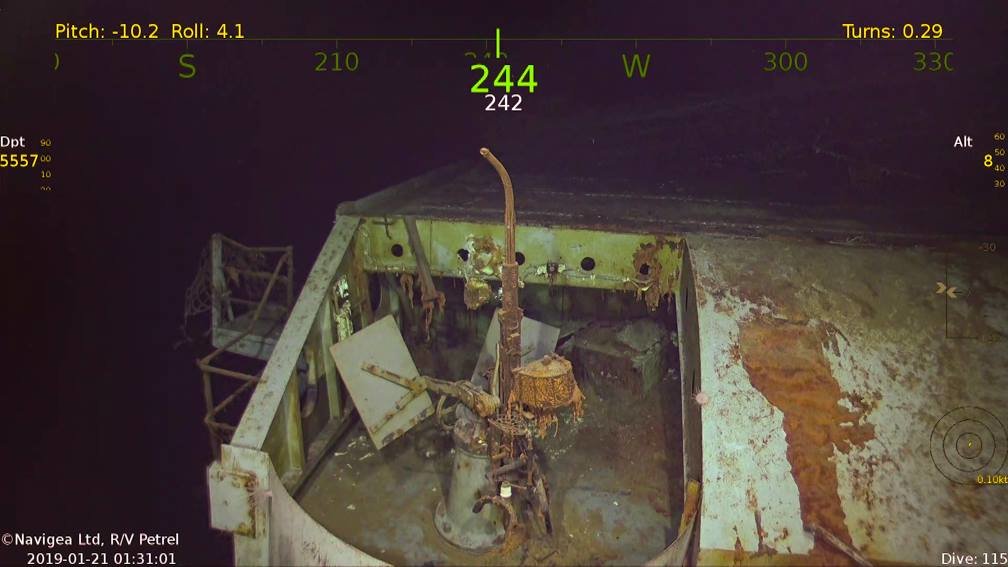 USS Hornet Wreck Discovered - Historical Discussions and Studies ...