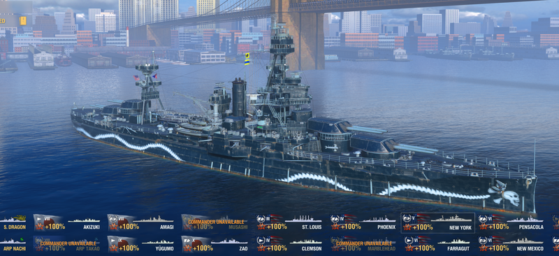 New york world of warships гайд