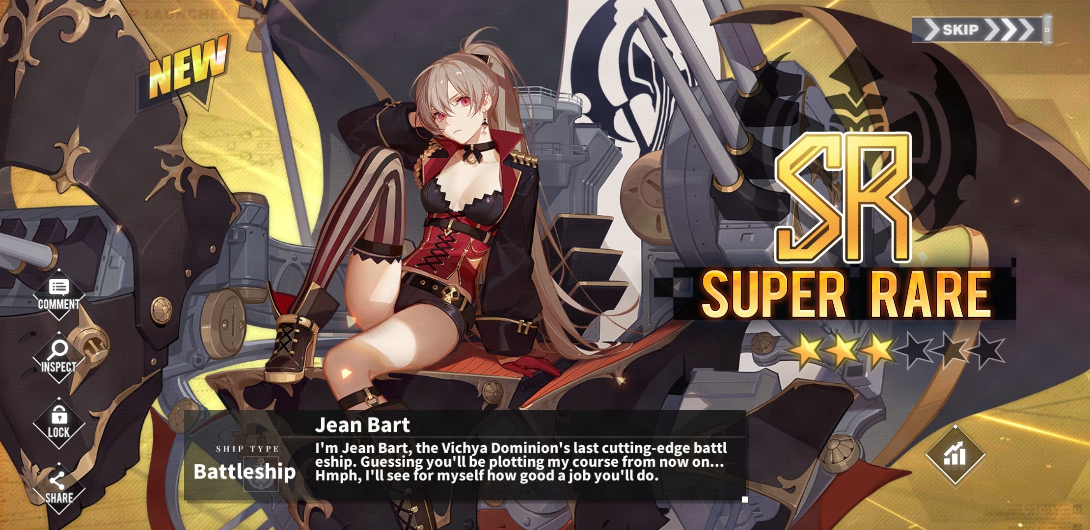 jean bart azur lane figure