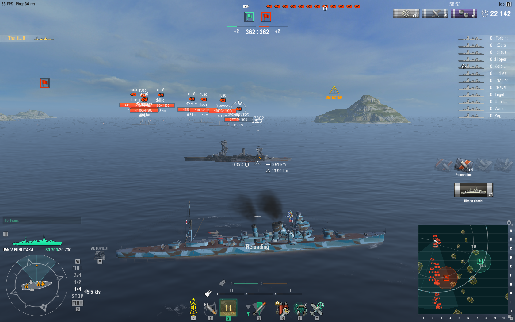 World of warships furutaka гайд