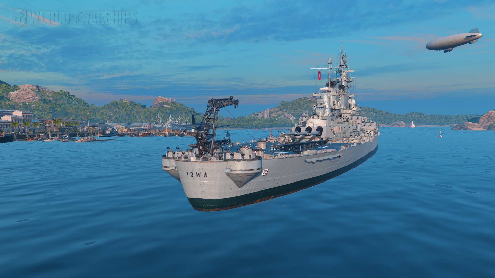 World of warships iowa гайд