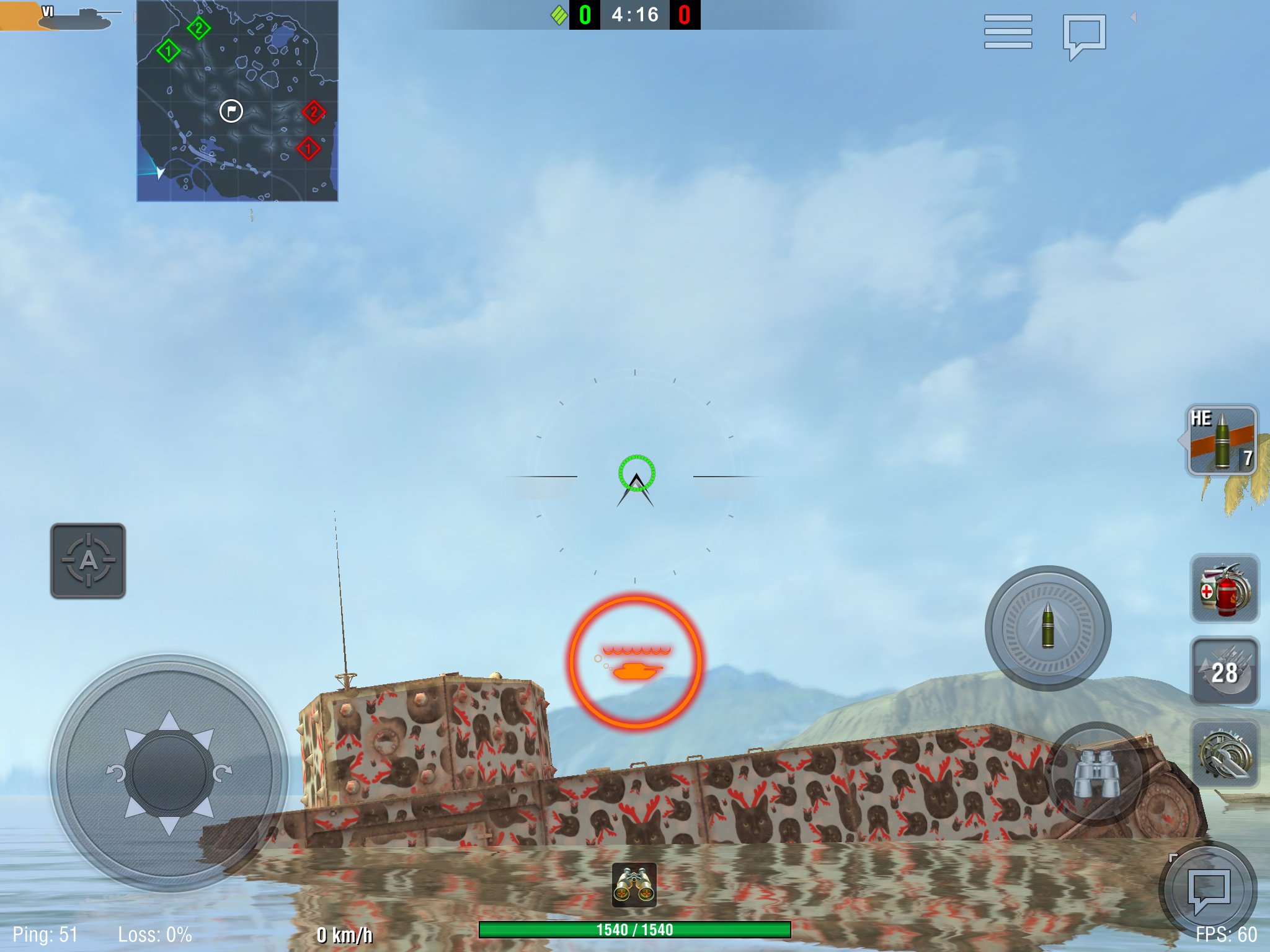 My Testing out very early WG Submarine Misc World of Warships