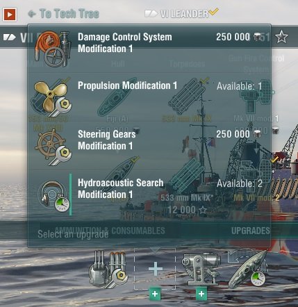 Special Upgrades General Game Discussion World Of Warships Official Forum