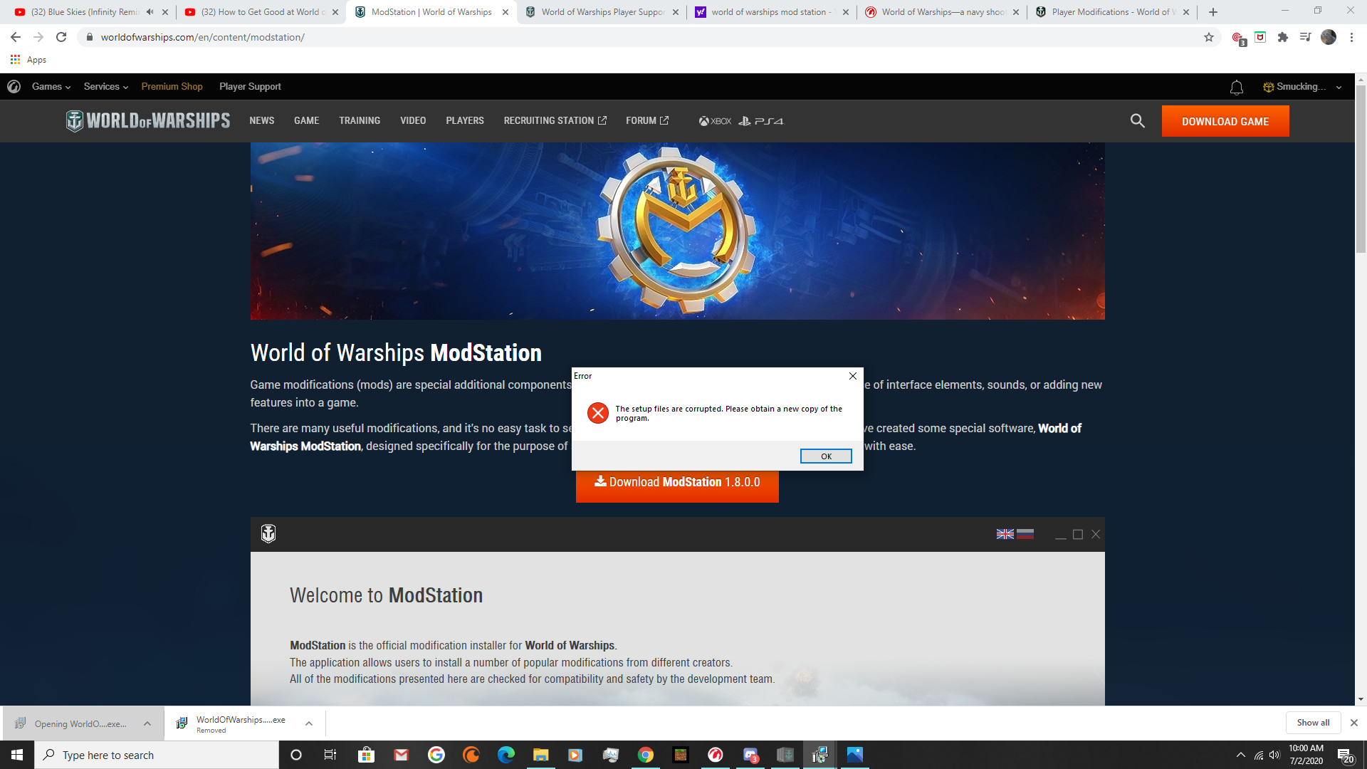 All Modstation Page Modpacks World Of Warships Official Forum