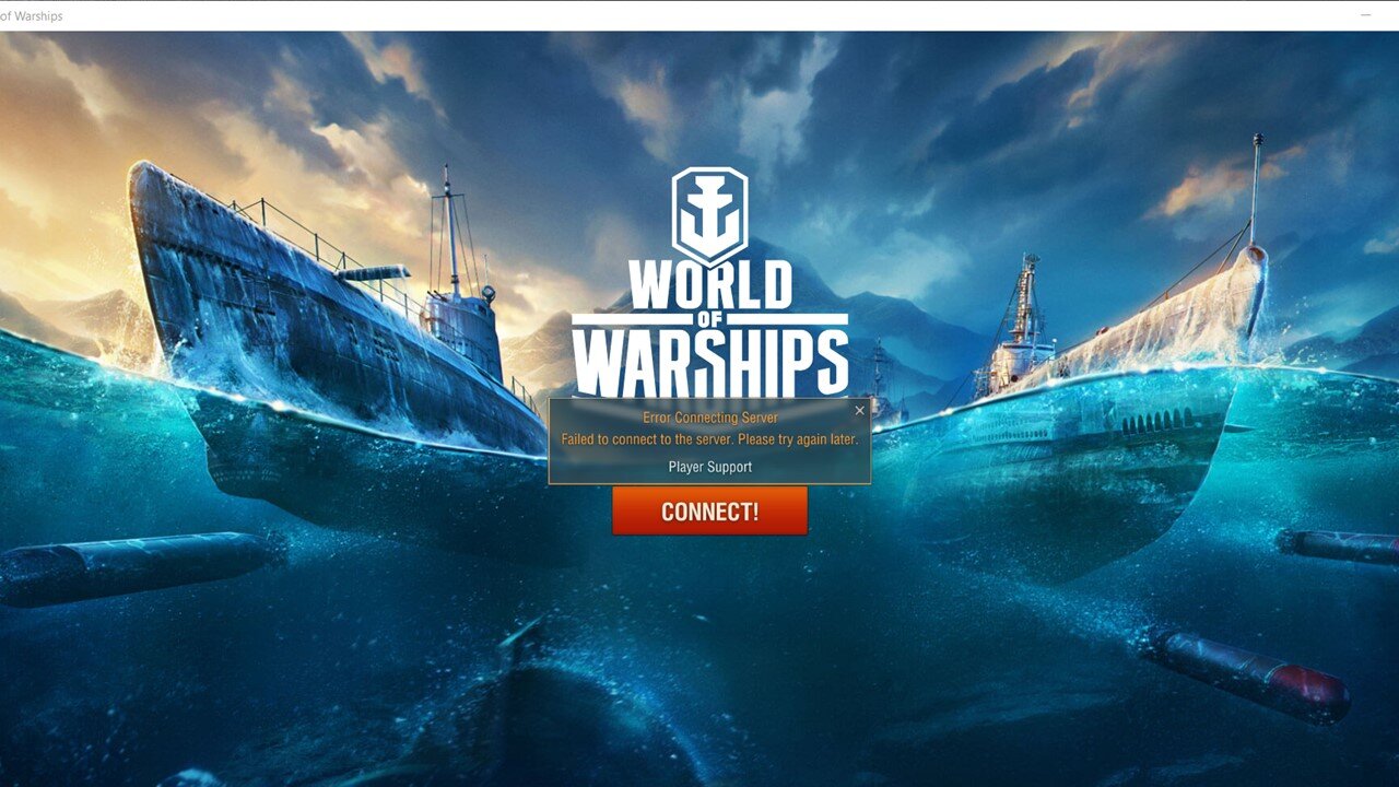 The error information was collected to the reports folder world of warships что делать