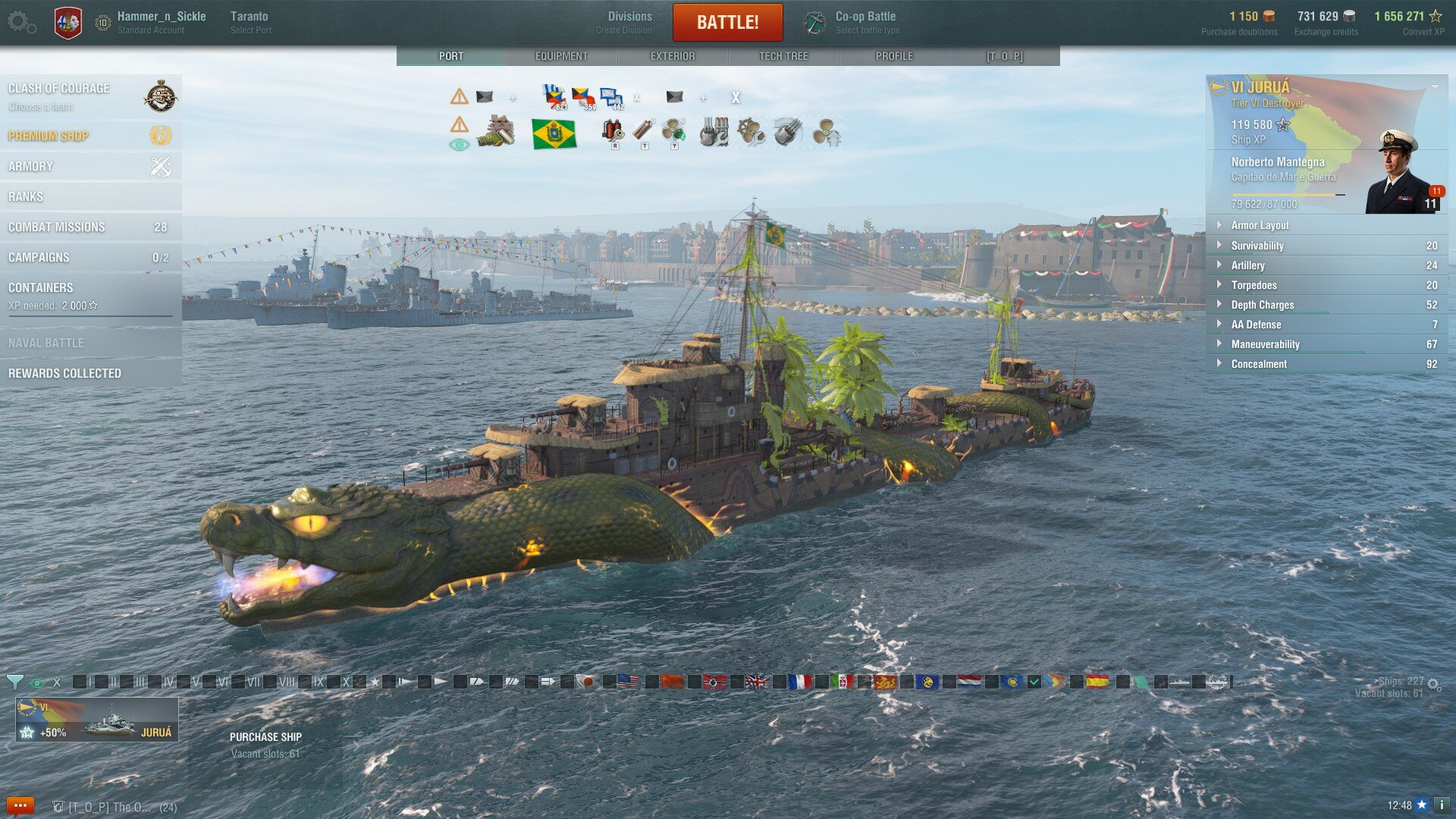 Turtle Ship in the Armory News And Announcements World of Warships