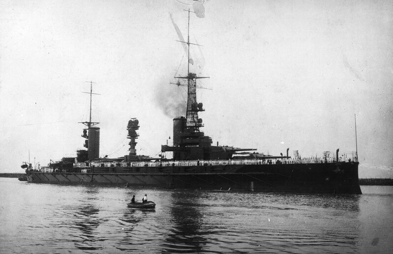 Rivadavia-class 2nd Gen Dreadnought ARA Rivadavia (1914, refits 1926 ...